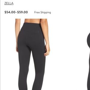 Zella black yoga pants XS, s, xxs